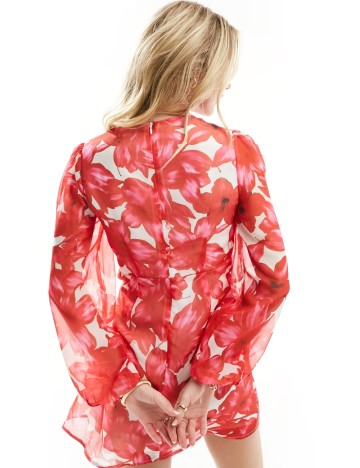 Rochie mini Stylecheat, mix culori