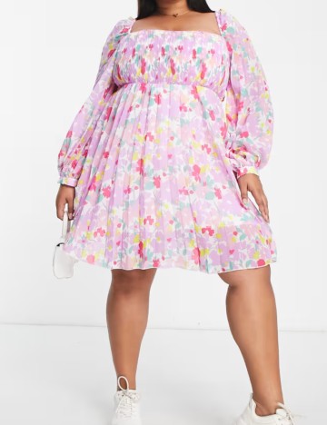 Rochie mini ASOS, mix culori