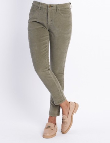 Pantaloni Raiați Lee Cooper, verde