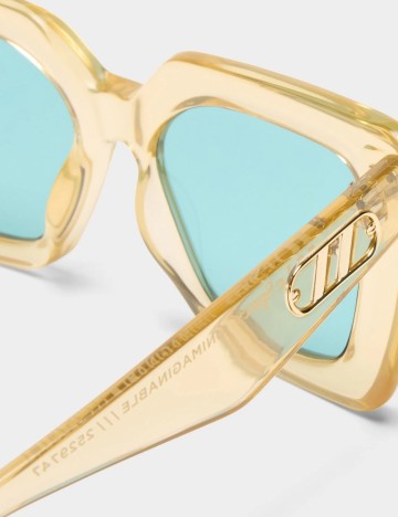 Ochelari de soare !Solid, galben