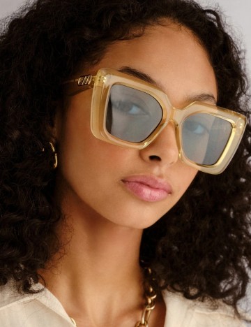 Ochelari de soare !Solid, galben