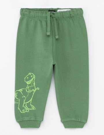 Pantaloni de trening Lefties, verde