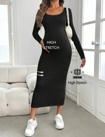 Rochie maxi Shein, negru