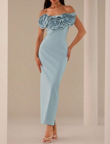 Rochie maxi Shein, albastru