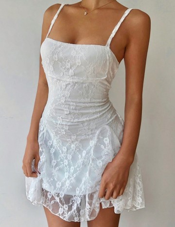 Rochie mini Shein, alb