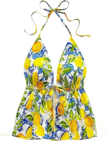 Top Shein, mix culori