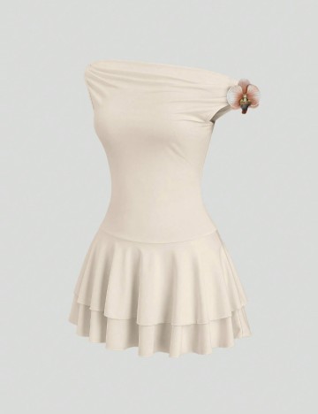 Rochie mini Shein, bej