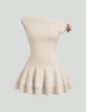 Rochie mini Shein, bej