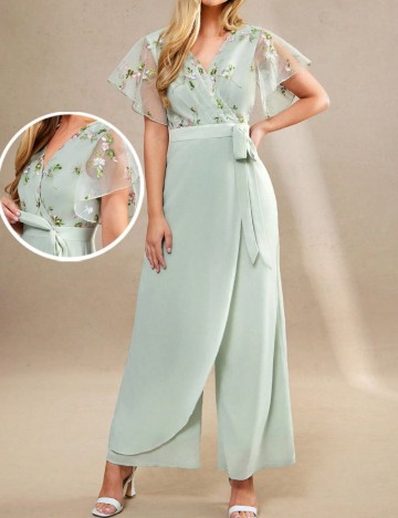 Salopetă Shein, verde