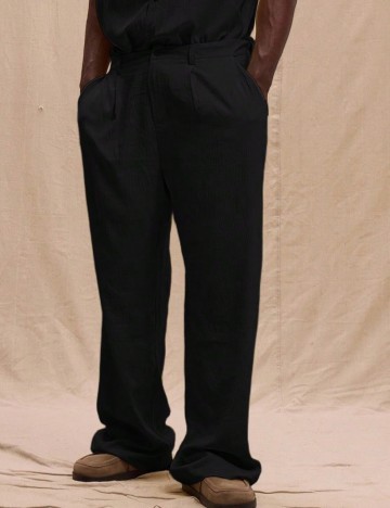 Pantaloni Shein MUSERO, negru