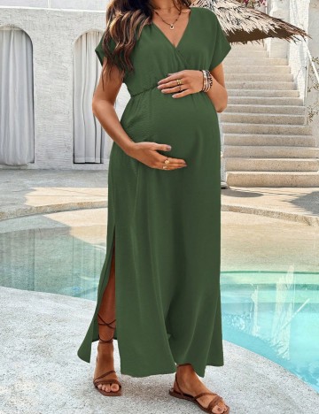 Rochie maxi Shein, verde