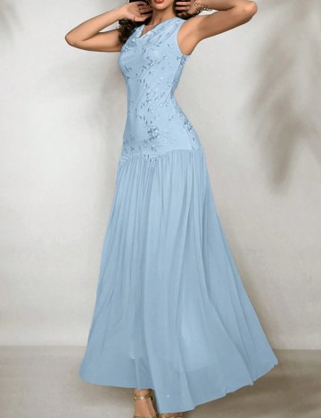 Rochie maxi Shein, albastru