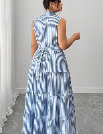 Rochie maxi Shein Curve+, albastru