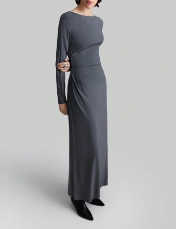 Rochie maxi Shein, gri
