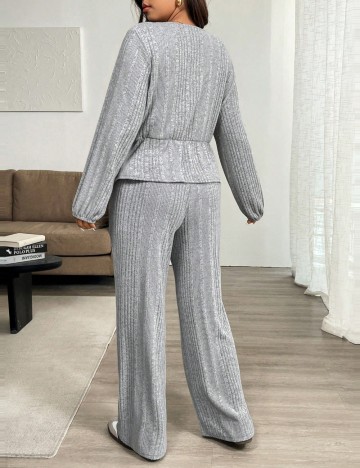 Compleu Shein Curve+, gri