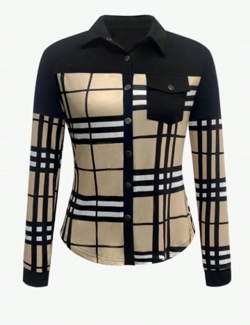 Cămașă Shein, mix culori