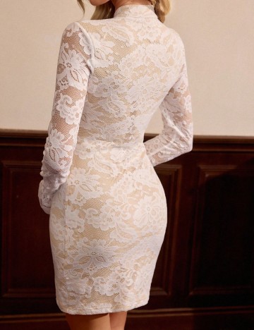 Rochie mini Shein, alb