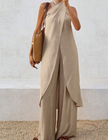 Compleu Shein Curve+, bej