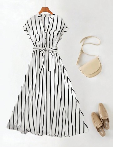 Rochie maxi Shein, mix culori