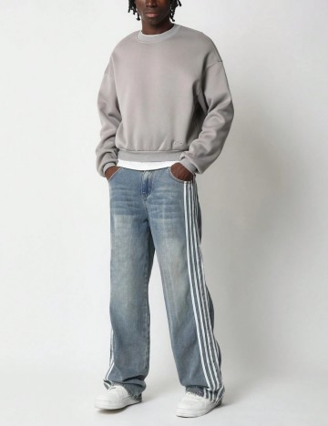 Jeans Shein, albastru