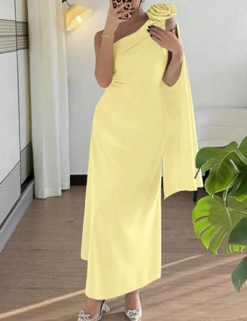 Rochie maxi Shein, galben