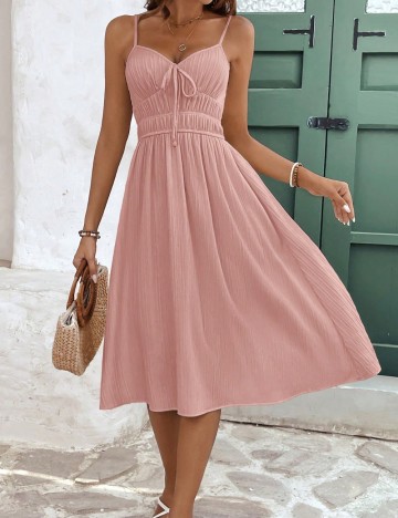 Rochie midi Shein, roz