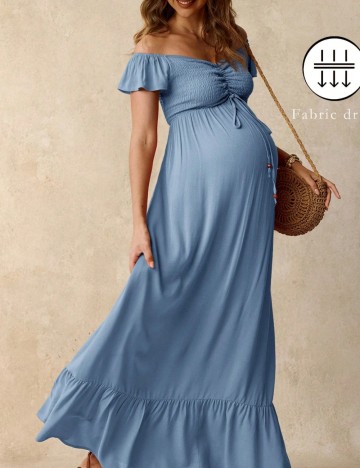 Rochie maxi Shein, albastru