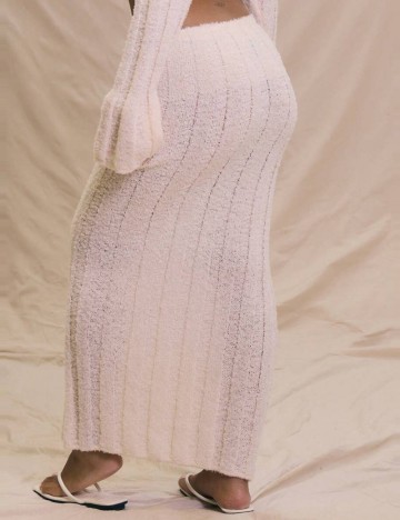 Fustă de plajă Shein MUSERA, crem