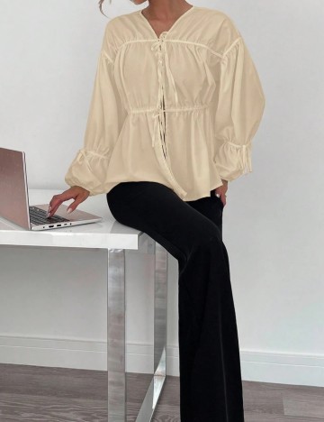 Cămașă Shein, bej