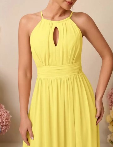 Rochie maxi Shein, galben