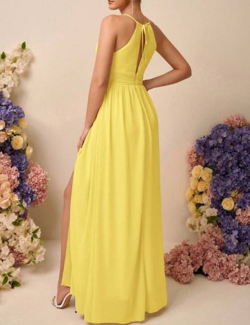 Rochie maxi Shein, galben