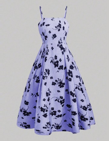 Rochie midi Shein Curve+, mov