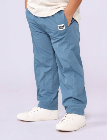 Pantaloni Shein SUMWON, albastru