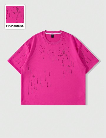 Tricou Shein Romwe, roz