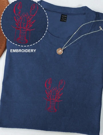 Tricou Shein, albastru