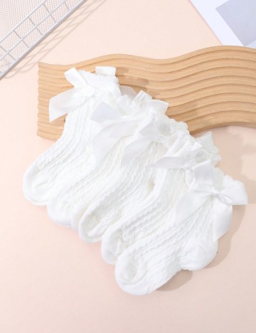 Set șosete Shein, alb