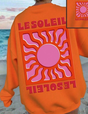 Bluză Shein, portocaliu