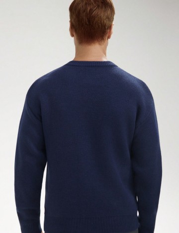 Pulover Shein, bleumarin