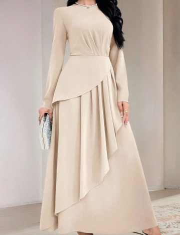 Rochie maxi Shein, bej