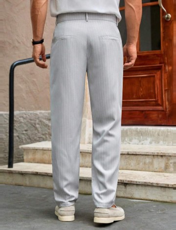 Pantaloni Shein MANFINITY, gri