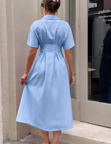 Rochie midi Shein, albastru