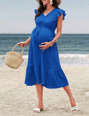 Rochie maxi Shein, albastru