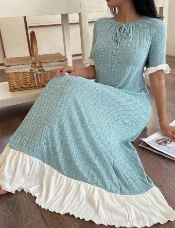 Rochie De Noapte Shein, albastru