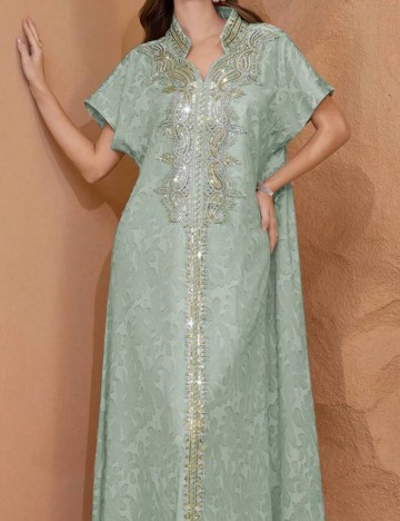 Rochie maxi Shein, turcoaz