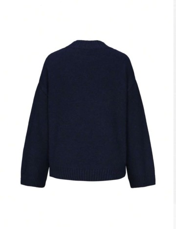 Pulover Shein, bleumarin