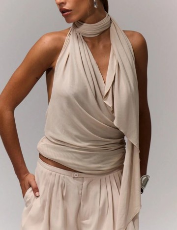 Top Shein MUSERA, bej