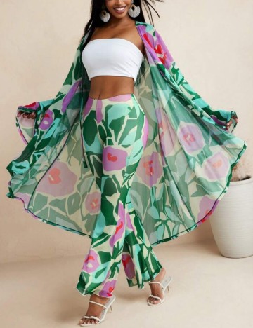 Cardigan Shein, mix culori