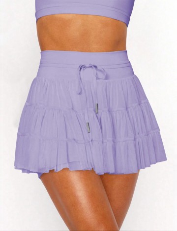 Fustă Pantalon Shein, mov