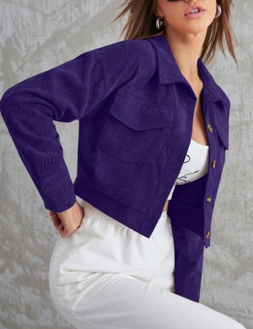 Jachetă Shein, mov
