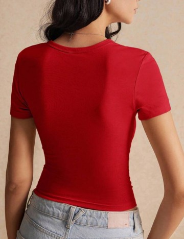 Tricou Shein, roșu